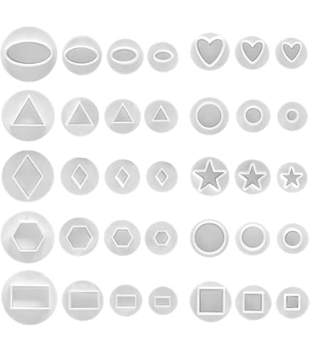 Cortadores De Letras Para Arcilla - 52 Piezas, Letras Mayúsculas A-Z, Plástico Colorido | Moldes Para Manualidades, Joyería Y Decoración