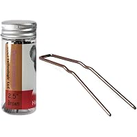 ROCST Ballett Haarnadeln U-Form – 24 Stück, 7,6 Cm, Schwarz, Für Brötchen & Hochsteckfrisuren