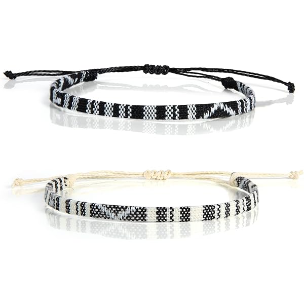Bracelet Nato Cuff En Coton Tressé Main - Médaille Acier Inox 316L - Ajustable Homme Femme - Fait Main En France