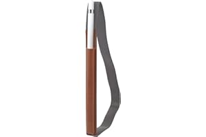 StilGut Porta Pencil per Apple iPad Pro 12.9" in vera pelle per riporre la pen in maniera sicura, Cognac