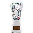 BAIRBRE Golf Club Covers - Driver, Fairway Wood, Hybrid & Putter Headcovers in Leather for Most Brands