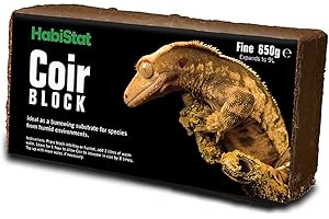 KATIX Habistat - Coir Block Burrowing Substrate forSpecies from Humid Environments