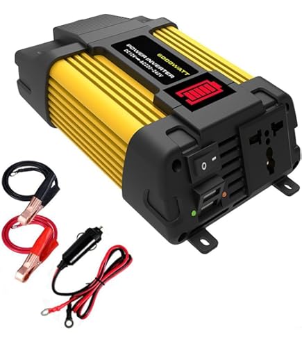 Car Inverter 12V To 220V 4000W Converter Dual USB Auto LED Voltmeter Converter 12V Transformer Modified Sine Wave Inverter - 13