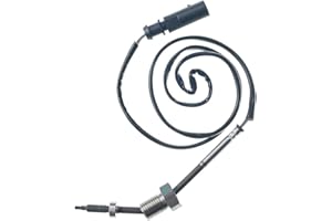 FRANKBERG Capteur de température des gaz d'échappement avant turbocompresseur compatible avec A3 8P TT 8J Leon 1P Octavia II 1Z Golf V 1K P-a-s-s-a-t 3C T-o-u-r-a-n 1T 2003-2017 03G906088AN