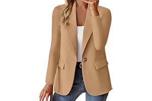 GÉNÉRIQUE Blazer Long Femme Ete Casual Blazer Business sans Manches Costume Jackets Élégant OL Bureau Affaires Veste De Costume Manteau Cardigan Blouson Jacket Blouson Grande Taille Femme Veste Femme Chic