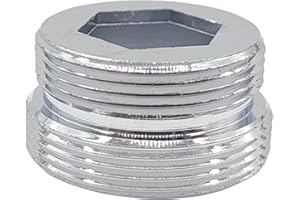 XNTONG - Wasserhahn-Adapter, Außengewinde M24 auf Außengewinde M22 Wasserhahn Luftsprudler Adapter, Geeignet für Belüfteranschluss an Küchenarmaturen,(M24-M22)