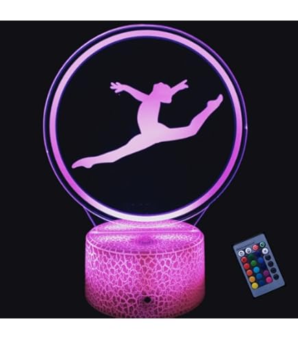 3D Harpe LED Lampe Art Déco Lampe Lumières LED Décoration Lampes Maison