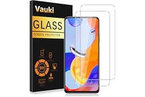 Vauki Szkło ochronne do Xiaomi Redmi Note 11 Pro 4G / 5G / Poco X4 Pro 5G, twardość 9H, HD przezroczysta folia ochronna do Redmi Note 11 Pro, bez zadrapań, 0,33 mm, ultra cienkie, odporne na
