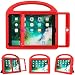 Produktbild Surom stoßfest Case Light Gewicht Kids Fall für Neue iPad 9,7 2018/2017, iPad 24,6 cm 2018 & 2017 stoßfest Case Super Schutz Cover Griff Stand Fall für Kinder – Rot