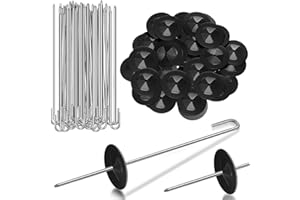 PENUSPT Solar Panel Guard Clip, 50pcs Bird Proofing Mesh Clips with J-hook, Stainless Steel Animal Guard Fastener Clip, Wire Fence Fasteners Animal Guard Roll Kit for Bird Wire Pigeon Fence