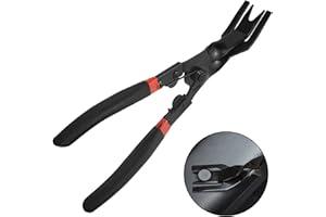 Gearmax 1 Pezzi Pinze per Clip,Staccare Clip,Strumento di Rimozione Auto Pinze a Scatto Porta Pannello Rimozione Auto strumento pratico per Rimuovere Rivetti, Imbottiture