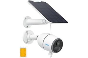 Reolink 4G LTE Security Camera Outdoor Wireless, Go Plus+Solar Panel, No Wifi Camera with Person/Vehicle/Animal Detection, 2-Way Audio, Battery Operated Security Camera, 2K Night Vision, Waterproof