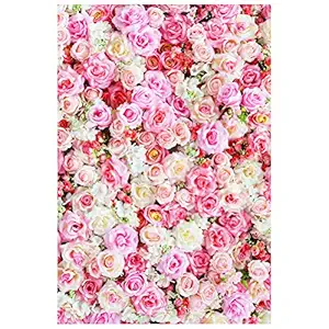 Mobestech Photo Studio 3D Flower Floral Background Cloth ,90x150cm (1465)