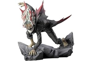 Epitome Figura de acción de anime Okarun de Takakura Ken, estatua de postura de combate, 13 cm, estilo de sentadilla con piso de piedra, adorno de Navidad, decoración de cumpleaños (estilo 2)