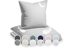 ‎SLEEPWISE sleepwise Soft Wonder Bettwäsche-Set für Einzelbett, Mikrofaser, Oeko-TEX®, Bettdeckenbezug und Kissenbezug, maschinenwaschbar, atmungsaktiv, antistatisch, hypoallergen, 135 x 200 cm