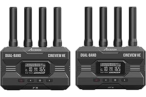ACCSOON Accssoon CineView HE Transmisor y Receptor de Video inalámbrico multiespectro