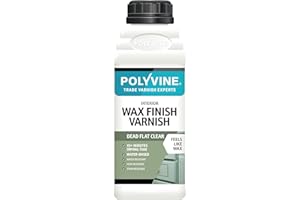 Polyvine Wax Finish Varnish Dead Flat 500ml