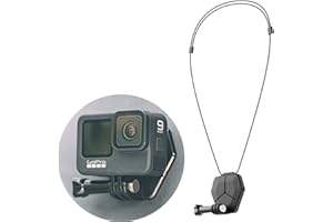 Honbobo Magnétique Support de Cou Libération Rapide Support Lanière pour GoPro Hero 10 9 8