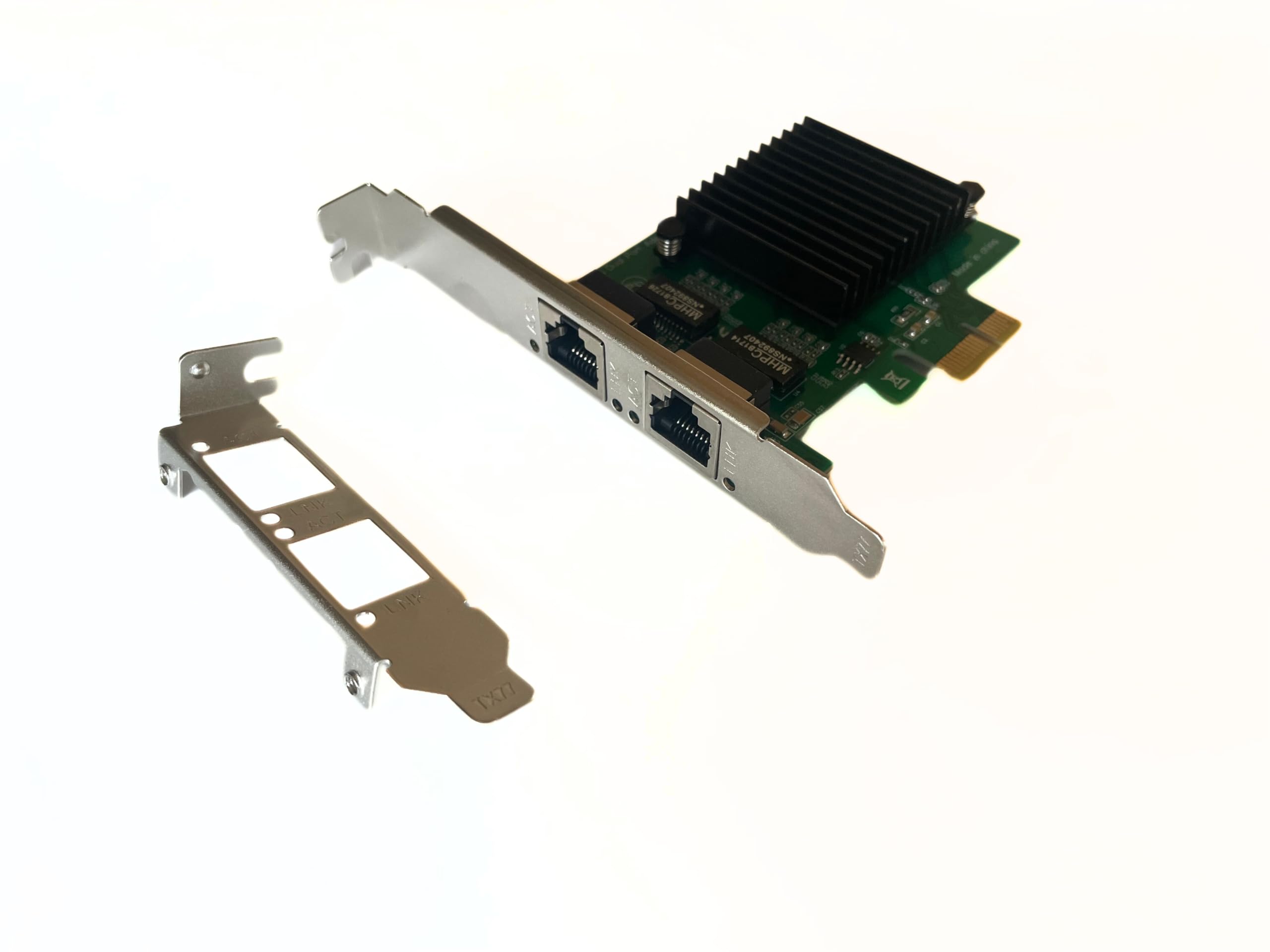 Millennium Technology PCIe x1 Dual Port Network Adapter Review: Intel Chipset 82571, 1000Mbps Ethernet LAN Card