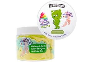 MS MÓVIL SHOP The Fruit Company Crema Corporal Osito de Gominola 300ml Manteca Corporal Super Hidratante Formula Vegana