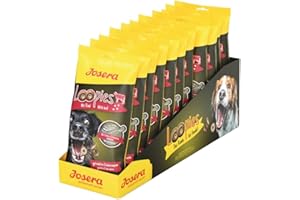 JOSERA Loopies mit Rind (11 x 150 g) | getreidefreie Hundeleckerlis mit wenig Fett | Super Premium Qualität ohne Zucker | 11er Pack