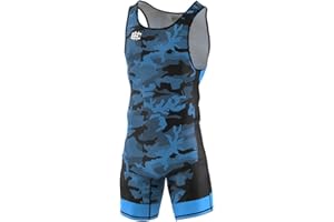 Extreme Hobby Justaucorps de Lutte pour Enfants Havoc - Tenue de Lutte Professionnelle, Maillot de Lutte, Singlet de Lutte pour Enfants
