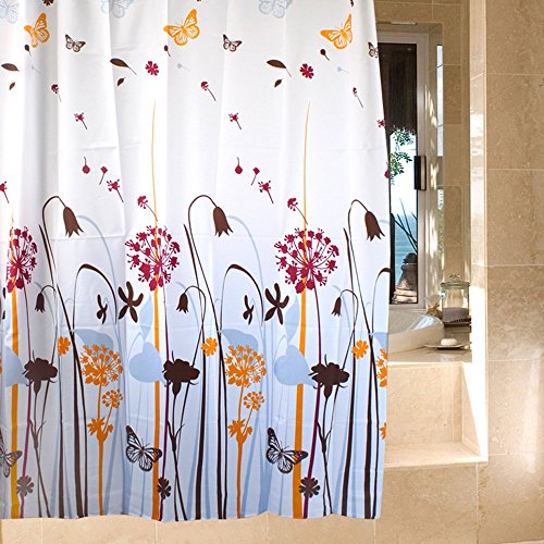 Generisches Scheck Polyester Duschvorhang 240cm x 200cm (W x H)