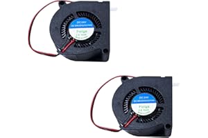 RugooSpink 2 unids Kobra 3 Ventilador 5020 24V Hotend disipador de calor Ventilador axial Ventilador de refrigeración para Kobra 2 /Kobra 2 Max/Kobra 2 Pro/Kobra 2 Plus/Kobra 2 Neo