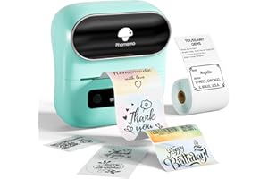 Phomemo M220 Bluetooth Impresora de Etiquetas, tamaño 20-75 mm, Compatible con Phones&PC, Fabricante de Etiquetas para el hogar, minorista, Oficina, Verde