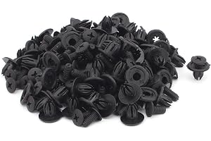 Ruilogod Plastnitar Bildörr Bumperfäste Klipp 10mm Hål 100pcs