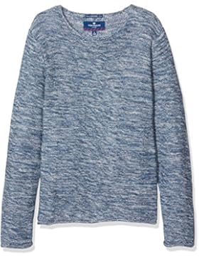 TOM TAILOR Jungen Fitted Mouliné Pullover