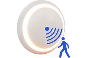 ‎MAX K O M F O R T max K O M F O R T Premium LED Treppenbeleuchtung mit Sensor weiß 230V warmweiß 2,5W RUND Treppenleuchte Wand Einbauleuchte Treppenlicht Flurleuchte Nachtlicht 6125R1