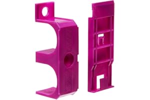 Primo Montageschellen für Rohrverkleidung – passend zu Heizrohrverkleidung 110 mm – Set á 4 Stück