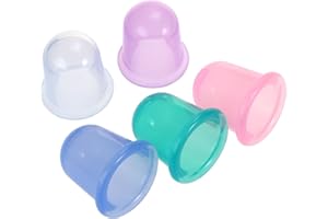 ROSENICE Massage ventouses 5pcs Silicone corps traitement soulagement serré Massage ventouses coupe