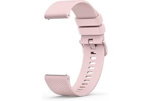Tobfit Correas Reloj de Silicona Duradera de 20mm 22mm para Hombre y Mujer, Pulseras de Repuesto Universal de Liberación Rápida, Correa Deportiva Impermeable Ajustable
