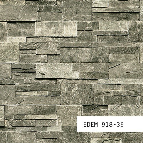Tapeten MUSTER EDEM 918-Serie | Vliestapete XXL geprägte Steintapete Naturstein, 918-XX:S-918-34 - 6