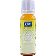 PME 100% Natural Food Colour Liquid - Lemon Yellow (25ml)