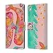 Price comparison product image Official Wyanne Pink Whales Animals 2 Leather Book Wallet Case Cover For Sony Xperia XA / XA Dual