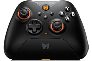 Black Shark Controller per PC, BIGBIG WON Gale Controller Wireless, Puntamento del Movimento, Trigger Hall,APP per PC, Controller di Gioco per Switch/PC/iOS/Android Supporto di Ricarica