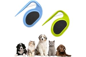 Lyoveu pflegemesser für langhaarige Haustiere - klumpen entfernen,Entfilzungsmesser Katze,Knitting Comb Pet, Cat Comb Dog Pet Hair Removal Grooming Brush,Knotting Comb Cats, for Removing Tangled Hair