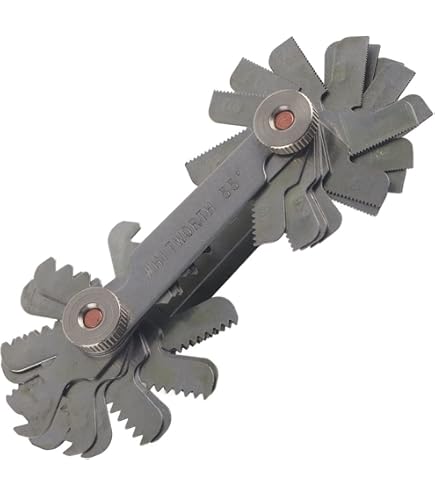 Jauge De Pas Mitutoyo 188-151 - Gamme 0,4mm à 7mm - Filetage Métrique Et Whitworth