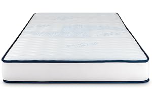 COSMOS - Matelas Upsilon Promo 90x190 - Accueil Mousse à mémoire de Forme + Blue Latex - Confort Équilibré - 7 Zones - Réversible - Hypoallergénique - Durable - Fabriqué en Europe