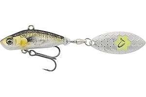 Savage Gear Jig Spinner zum Kunstköderangeln auf Raubfische 3D Sticklebait Tailspin 8cm 18g