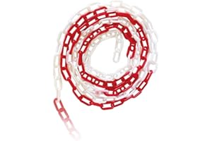 JSP Chaîne 6 mm 25 m Rouge/Blanc (HDC000-265-400)