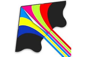 MINT'S COLORFUL LIFE Cerf-volant Delta pour enfants et adultes