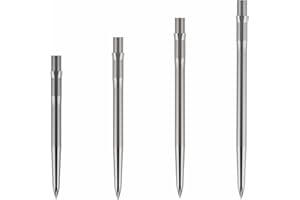 Caliburn | Replaceable Dart Points | Smooth | Silver | Multiple