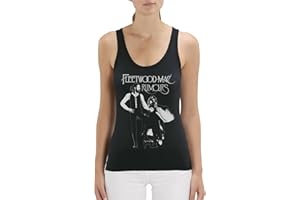 Cup of Tees Official Fleetwood Mac Rumours Women’s Vest, Black