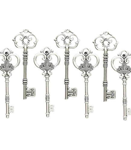 Ciondolo Steampunk A Forma Di Chiave Con Ingranaggi E Strass - Vintage E Unico Per I Tuoi Gioielli Fai Da Te