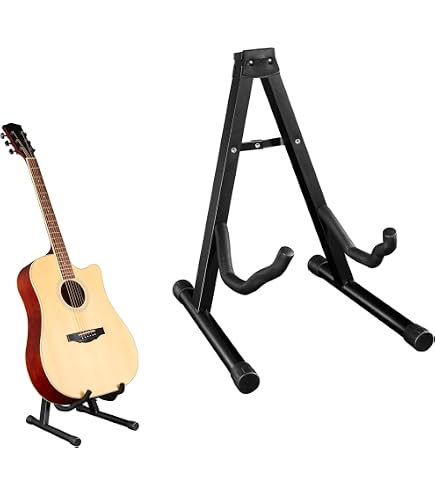 Hercules GS422B Gitarren-Doppelständer – Mit Auto Grip System (AGS) Für Zwei Gitarren Oder Bässe, Stabiler Stand
