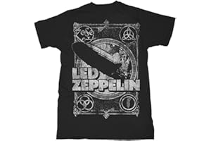 TEE SHACK LED Zeppelin Shook Me Jimmy Page Rock Officiel T-Shirt Hommes Unisexe